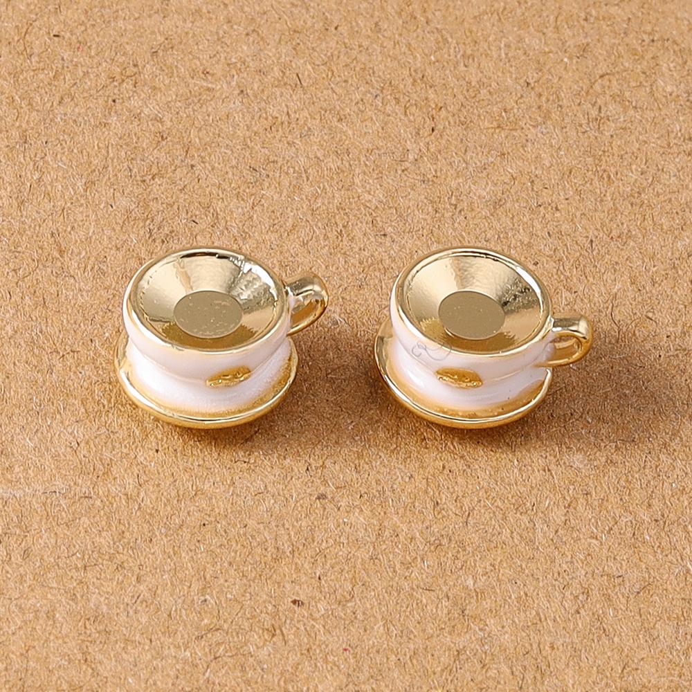 5pcs Cute Cofffee Cup Charms Cake Chocolate Doughnut Pendants for Making Earrings Necklace DIY Jewelry Accessories Supplies