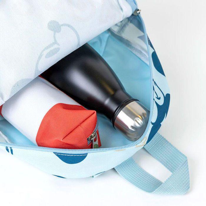 Sac à dos enfant - Cerda - Disney Mickey - Bleu - Haute qualité - Maternelle