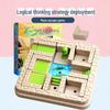 Labyrinthe de crocodiles Little Sweetie: Huarongdao, jeu de société de logique pour enfants