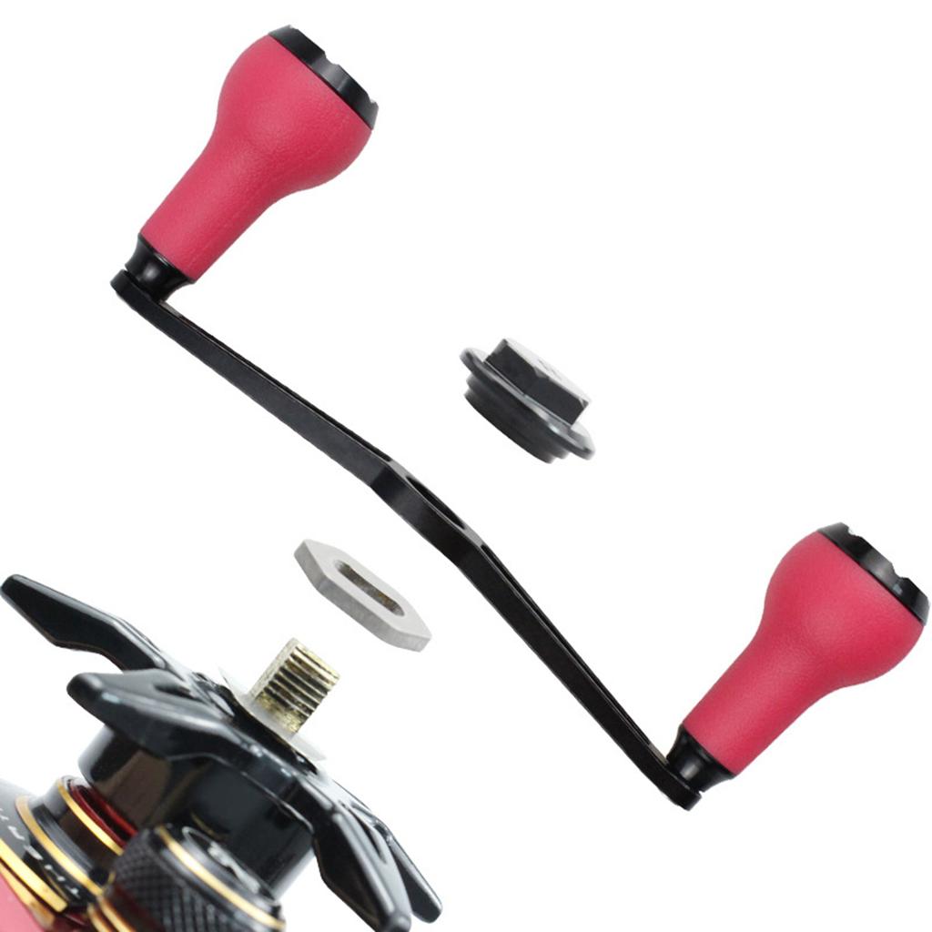 Aluminum Alloy Fishing Reel Handle Power Handle Knob Grip Replacement Assembly Parts for Baitcasting Fishing Reel Handle