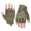 Half-Finger Tactical Gloves Cycling Outdoor Sports Anti-Slip Shockproof Durable Knit Fabric Use