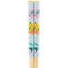 Skater ANT4-A Bamboo Safety Chopsticks, 21cm, Colorful Pokemon Design