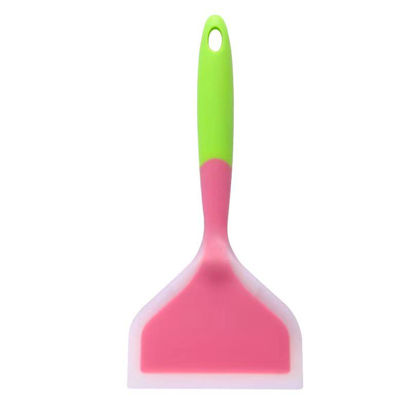 Tamagoyaki Non-Stick Silicone Spatula – Wide Surface, Anti-Slip, Anti-Scald Kitchen Tool.