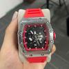 Watch Domineering High-Value Fashion Trend Non-Mechanical Watch Luminous Barrel-Shaped Men'S Watch
