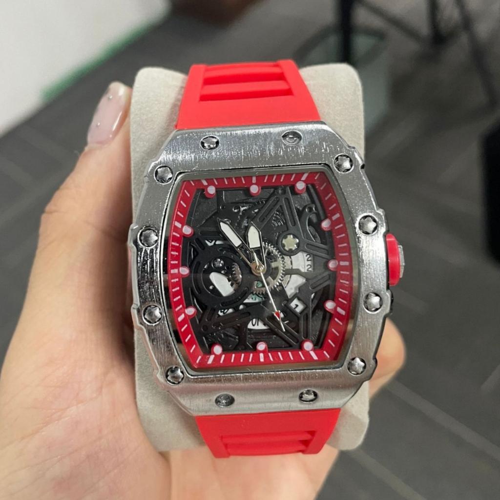 Watch Domineering High-Value Fashion Trend Non-Mechanical Watch Luminous Barrel-Shaped Men'S Watch
