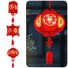 Felt Spring Festival Lanterns New Year Fu Character Blessing Decoration Pendant