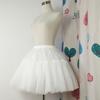 A-line Petticoat Crinoline Short Slips Wedding Accessories  Tutu Skirt 50s Vintage White Underskirt Multi Layers