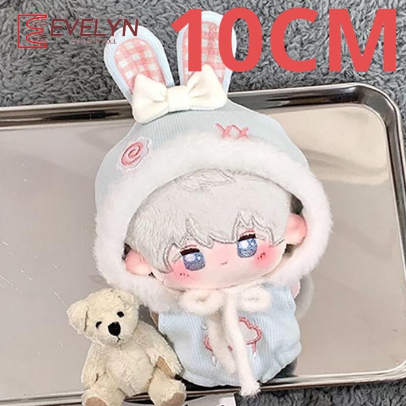 Evelyn 10CM Cotton Doll Clothes Accessories Plush Stuffed Toy Lovely Cap Hat Clothes Outfit Love and Deepspace Birthday Gift