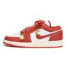 Air Jordan 1 Low Top Vintage Basketball Shoes GS Red White FJ3465-160(Team32-)