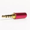 4/20/40pcs 3.5mm Stereo  TRRS (4-Pole) Solder Plugs - Gold Plated AUX Audio Connectors for DIY Headphone Repair
