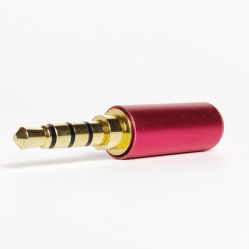 4/20/40pcs 3.5mm Stereo TRRS (4-Pole) Solder Plugs - Gold Plated AUX Audio Connectors for DIY Headphone Repair