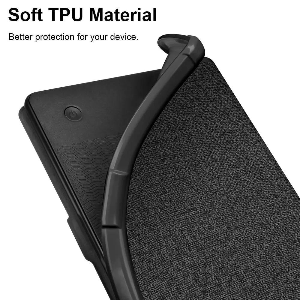Hand Support 6 inch eReader Case Auto Sleep/Wake Shockproof N367 Smart Cover TPU Anti Scratch for KOBO Clara Colour/BW 2025