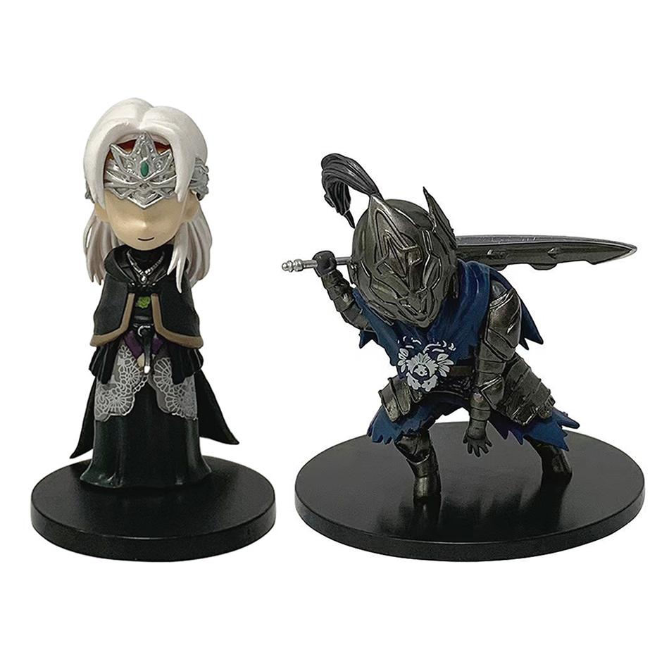 Popular Q Version Dark Souls Anime Action Figurine Solaire Artorias Ornstein Fire Keeper Doll Anime Figurine Model Toys For Boy Gifts