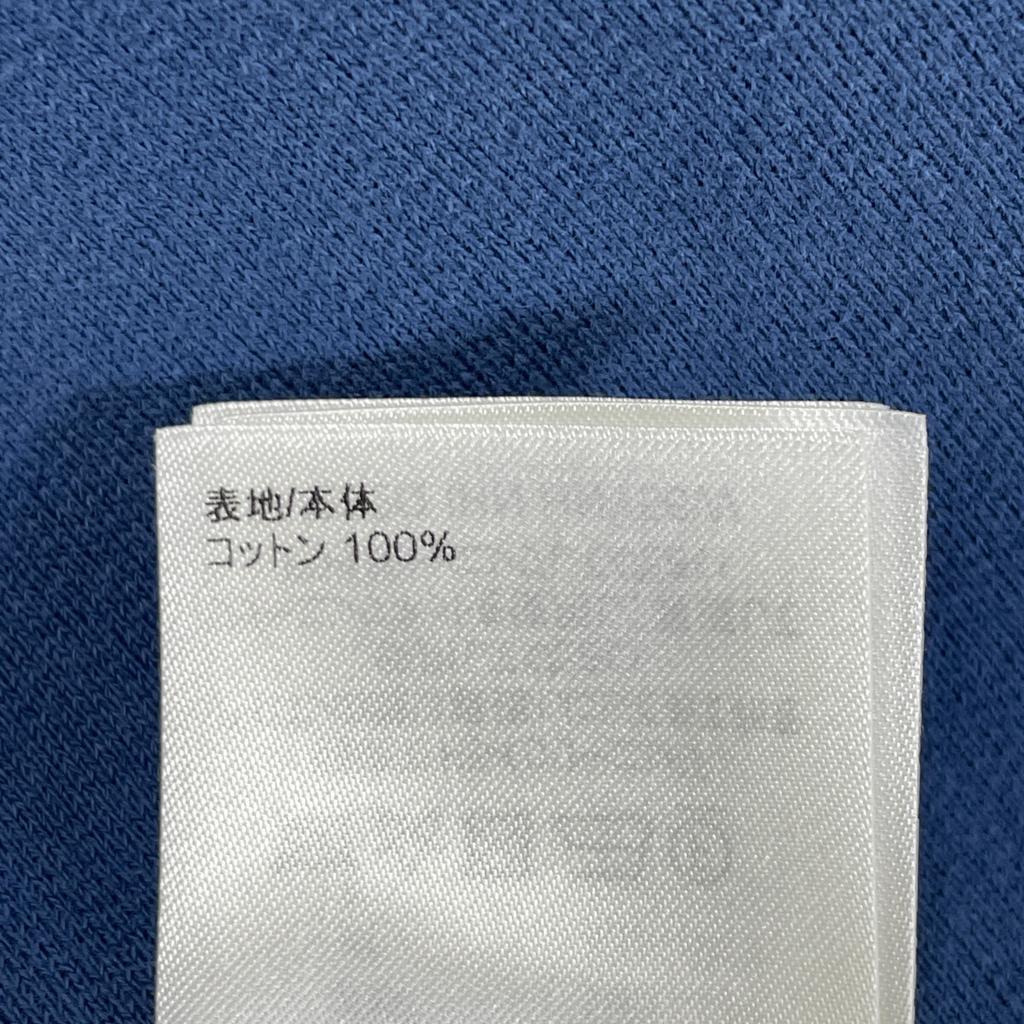 LOUIS VUITTON RM232Q IHN HNY56W 23AW Blue Signature Logo Oversized Fleece-Lined Parka tops XL blueUsed