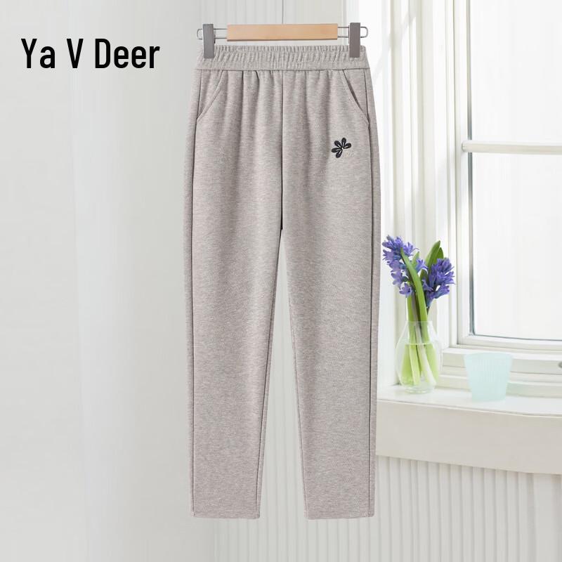 Yalu Women s High-Waist Casual Straight-Leg Pants 2XL