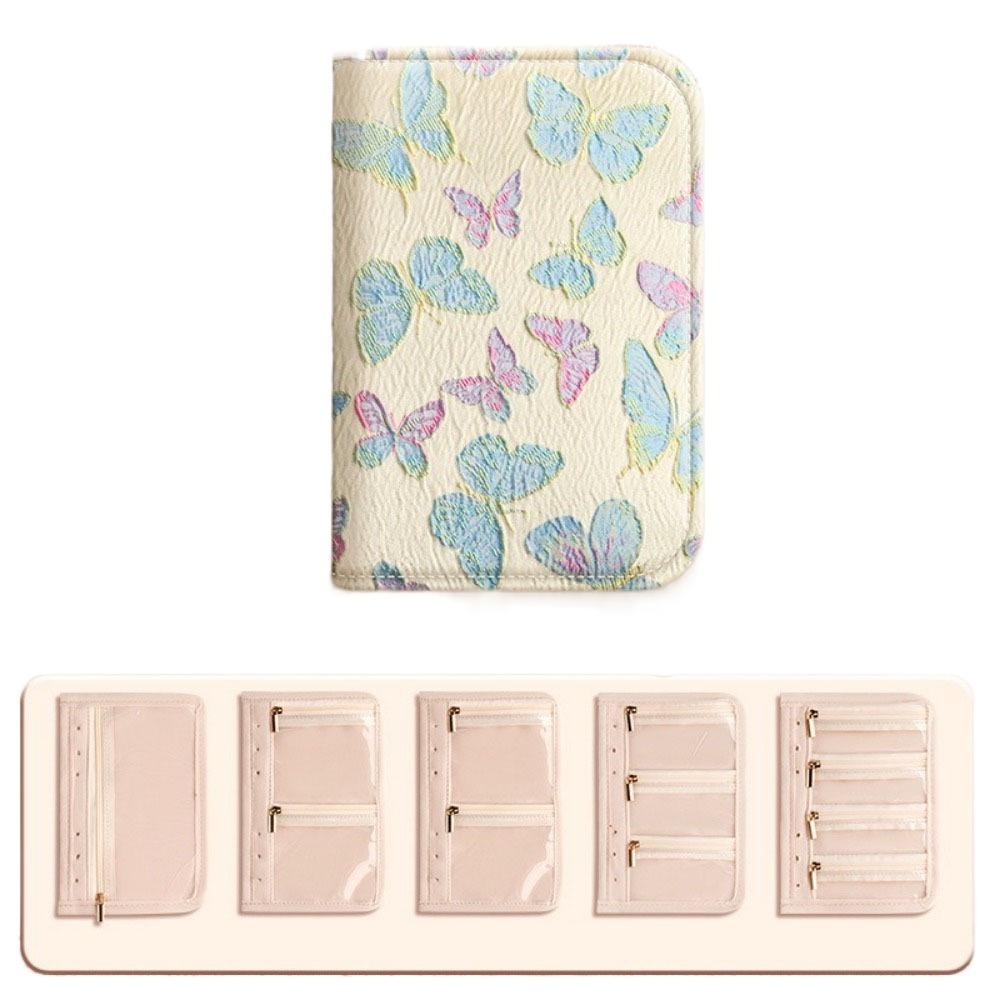 Grid Storage Jewelry Storage Bag Anti-oxidation Notebook Jewelry Handbag Jewelry Organizer  Travel