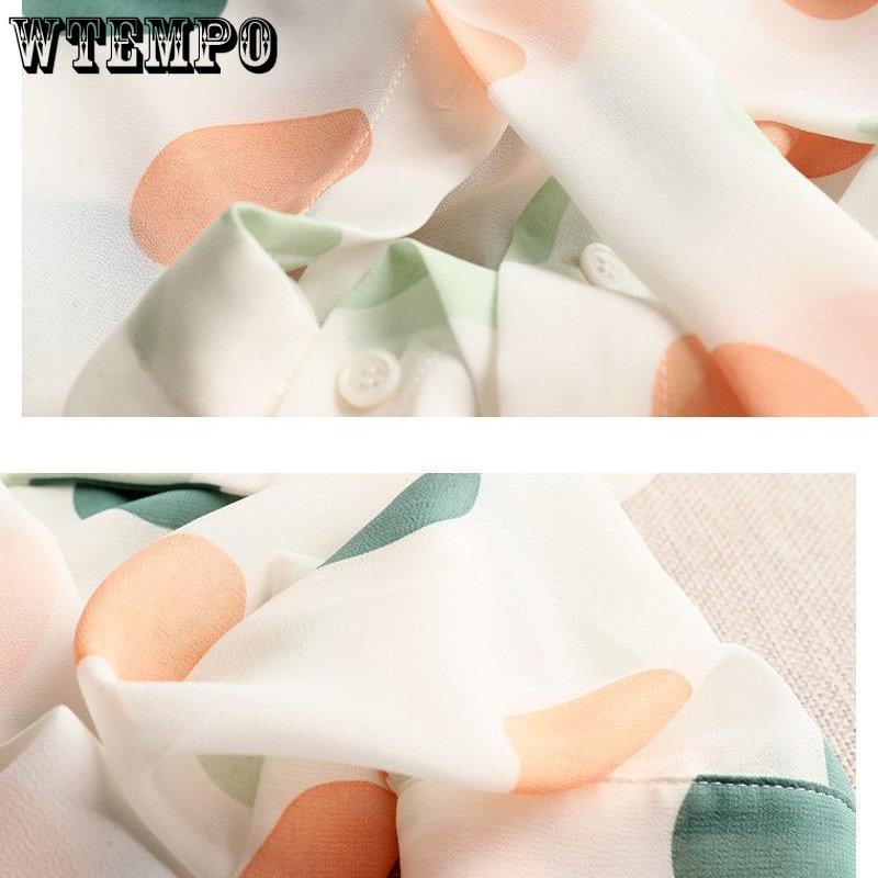 Spring and Autumn Women's Shirt Tie Bowknot Temperament Top Fashion Slim Long Sleeve Shirt