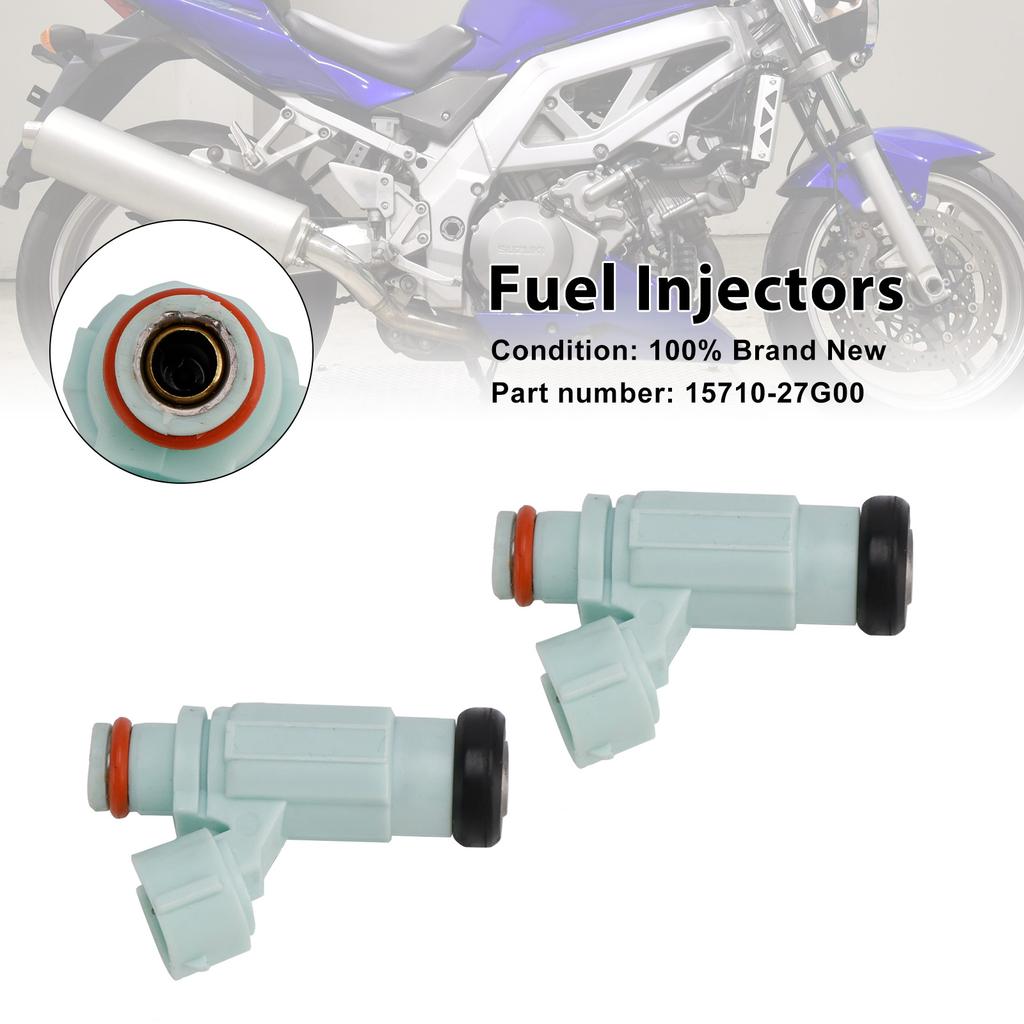 2 Τεμάχια 15710-27G00 Μπεκ Ψεκασμού Καυσίμου Για Suzuki SV650 03-08 DL650 07-11