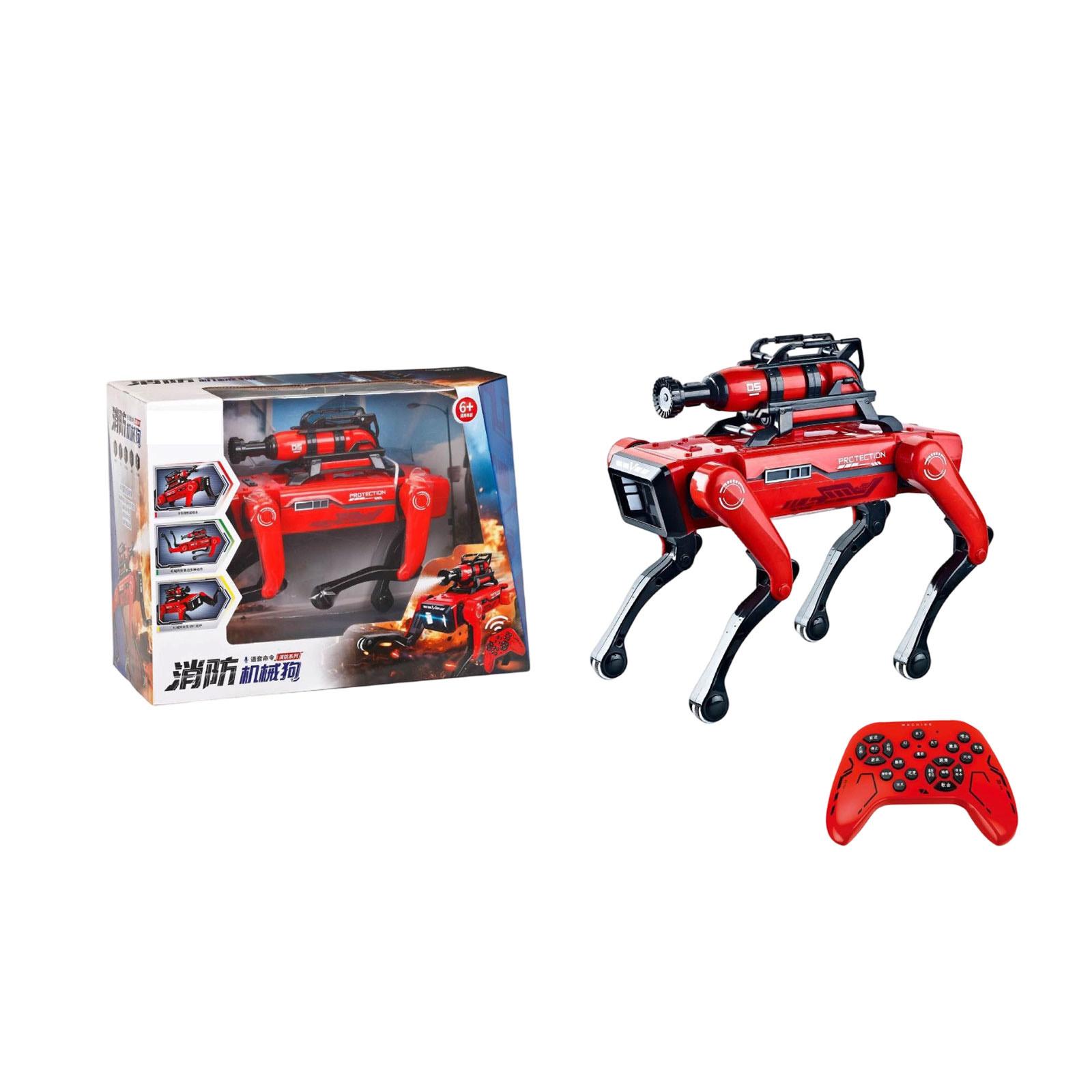 

Robot Dog Remote Control Toy, Interactive Programmable Voice,controlled Pet Robot Toy, Birthday Gift For Boys And Girls. One Size червоний