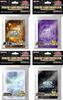 Japanese Version Duelist Card Protector Set of 4 Card Sleeves 2022 Xyz Black Synchro Silver Fusion Purple Shiny Stone Pieces Mini Size Yu-Gi-Oh! / / /