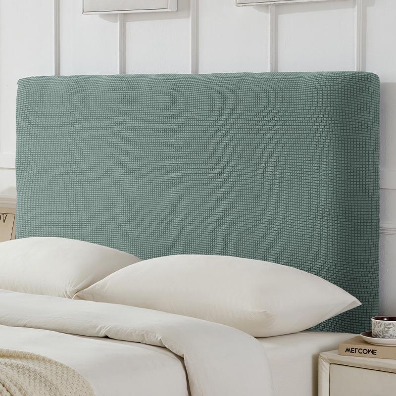 Jacquard Headboard Cover: Thickened, Dustproof, Non-slip, Wear-resistant, Elastic Slipcover & Backrest Protector