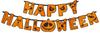 Baner Happy Halloween Z Dynią Pomarańczowy 185Cm