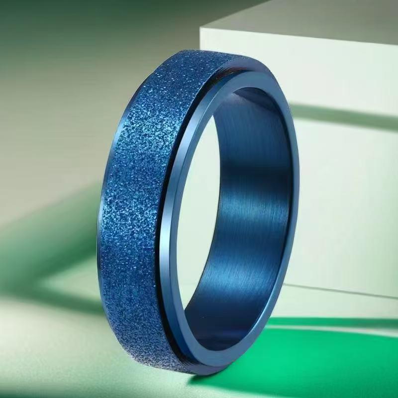 Herren Trendring aus Edelstahl - Langlebiges, nicht verblassendes Titanband