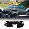 LLKUANG Dash Cover Mat Compatible with Subaru Forester XV Legacy 2013-2018,Polyester Car Dashboard Cover Sun Shade Pad,Anti-Slip Dash Board Pad