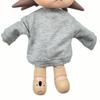 Cute Sweatshirt Clothes Multicolors Cartoon Doll Dress Up Decorations  For 1/8 Dolls