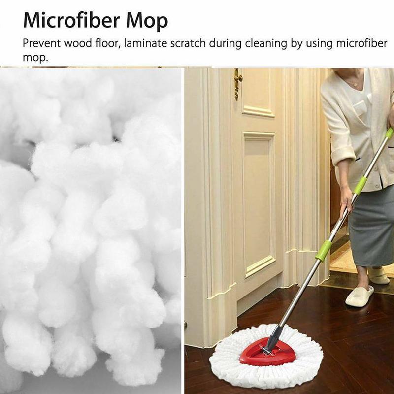Household Microfiber Floor Mop Head Magic Replacement Automatic Mop Head 360 Spin Cleaning Pad Kopa Till Laga Priser I Joom Webbutiken
