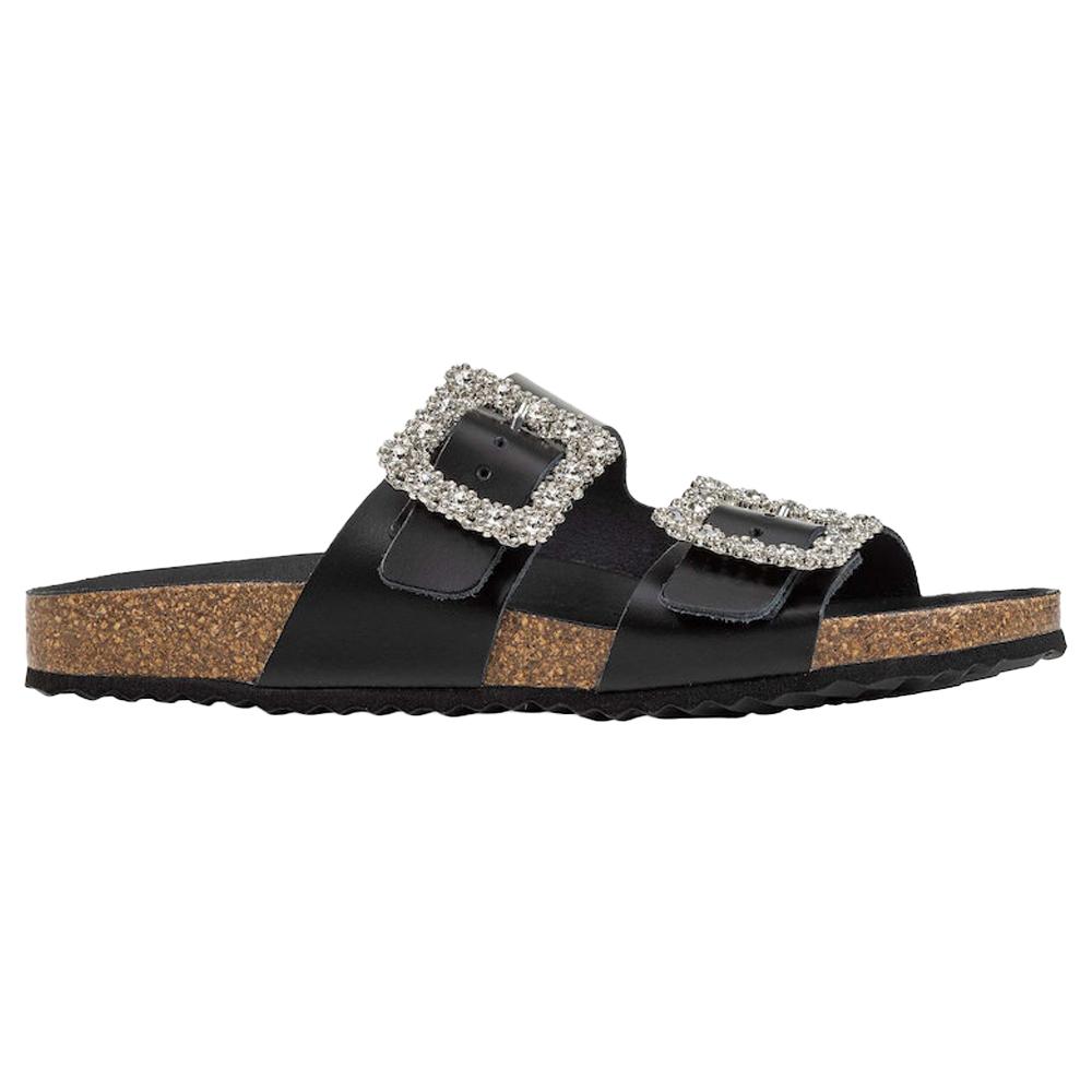 Geox Womens/Ladies D Brionia R Grain Leather Sandals