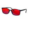 SHINU Anti Blue Light Glasses Men Computer Glasses Red or Orange Lens Clear Lens Glasses Anti Radiation Protection Eyeglasses