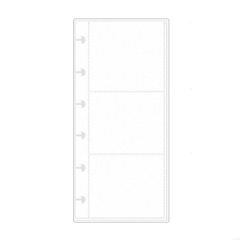 62KD Stylish Clear Photo Album Photocard Binder Book for Students and Office Workers