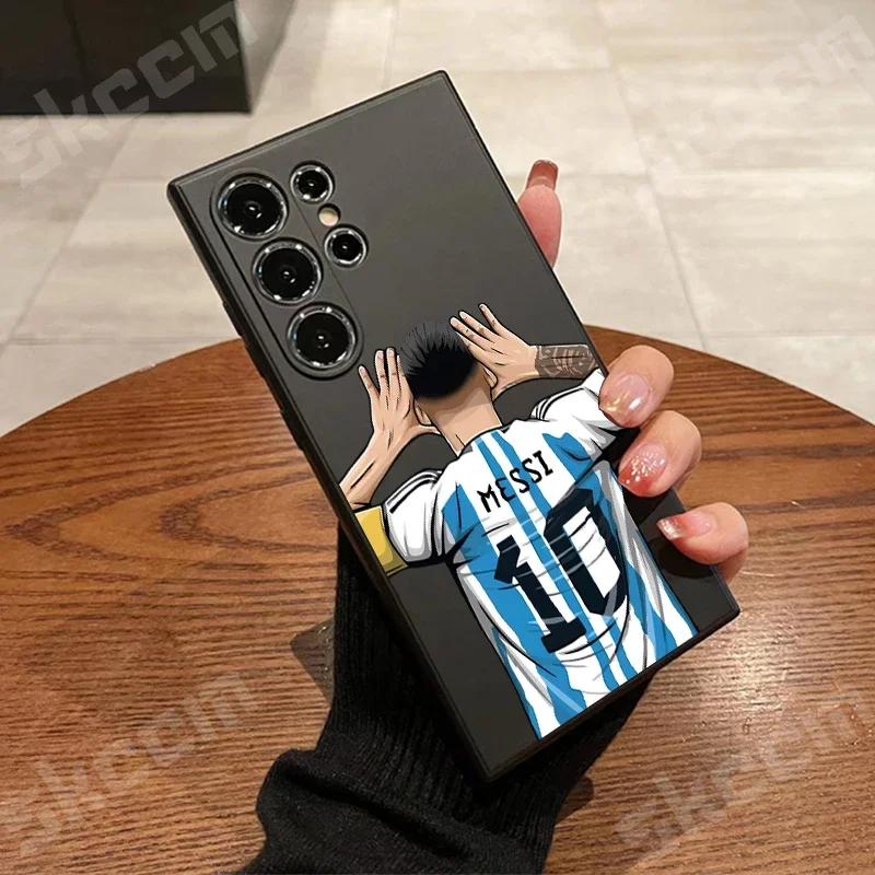 MESSi Futbola Tālruņa Vāciņš Samsung Galaxy