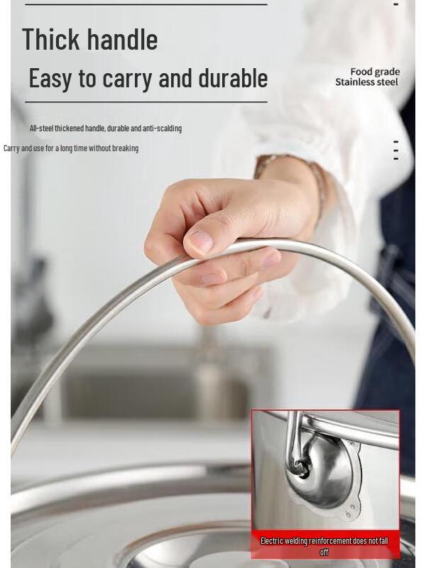 Jun Chu 304 Stainless Steel Portable Pail