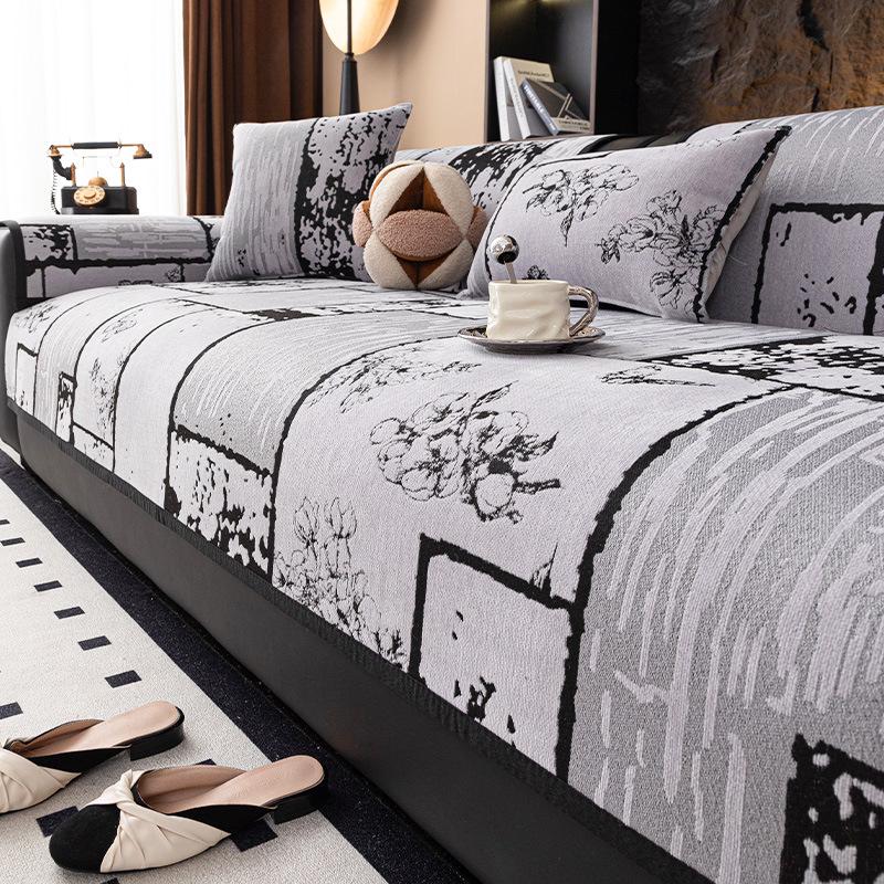 Sofa Cushion Universal In All Seasons 2025 New Light Luxury High-end Sofa Cushion Retro Non-slip Sofa Seat Cushion Cover Towel