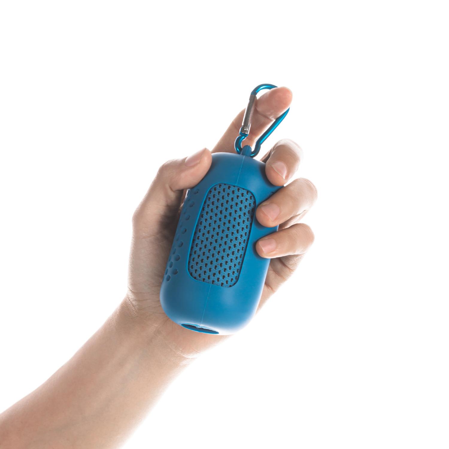 

Портативное быстросохнущее охлаждающее полотенце, мгновенное охлаждающее облегчение, спортивный тренажерный зал, пилатес, дорожное полотенце для бега, силиконовая сумка 30cm*90cm/11.81in*35.43in синий