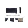 [PORTER]PORTER COUNTER counter men's suede long wallet 037-02978 black/10