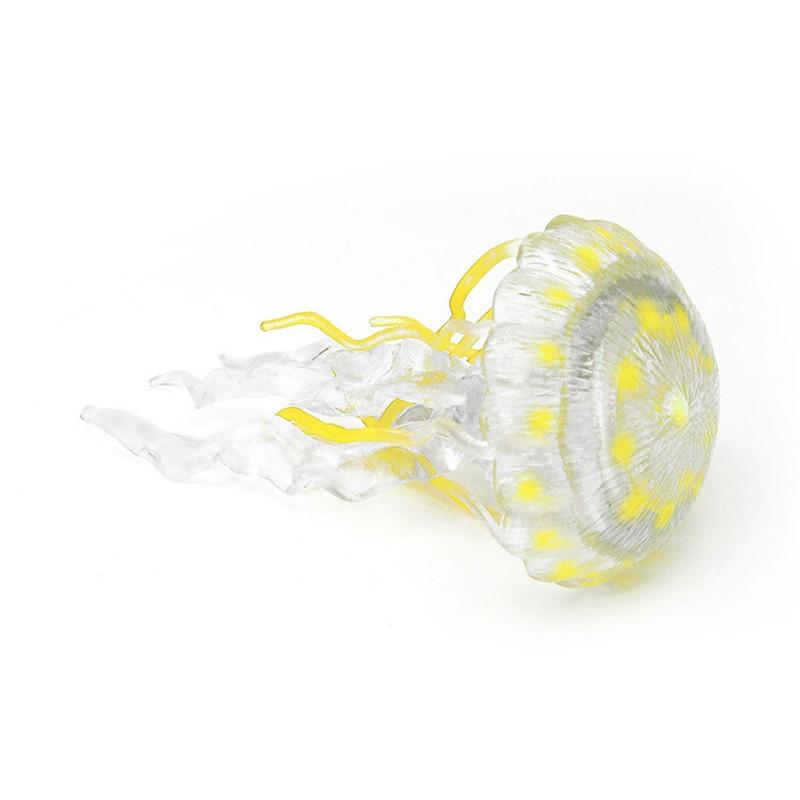 Marine Life Plastic Jellyfish Statue Static Tabletop Ornament For Decor Home