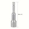 ASDTODW 6-19mm Magnetic Socket & Hex Key Set - Versatile Drill Bit Adapter for Power Tools (Durable)