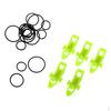 5 Pieces Keeper Holder Hanger Multicolor Fly Fishing Tackle