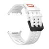 Official Style Silicone Watch Bands for Samsung Galaxy Watch Ultra 2 1 Solid & Two-Tone Set Hollow Breathable Silicone Straps