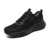 Men's Shoes Plus Size Men's Sneaker Summer Flying Woven Hollow Men's Shoes Stylish and Lightweight Outsole Running Shoes