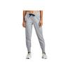 Under Armour Training Fleece Pants Women Bottoms Gray 1356416-035