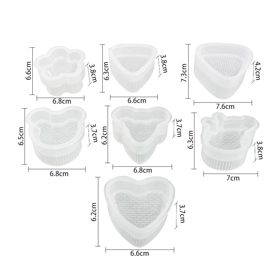 WIKHOSTAR Sushi Mold DIY Onigiri Rice Ball Food Press Triangular Sushi Maker Mold Bento Accessories