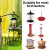 Birdseed Catcher for Outdoor Feeders Mesh Birdseed Tray Hanging Hoop Birdseed Catcher Tray for Hummingbird Feeders