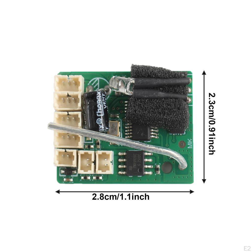RC Receiving Board, Circuit Board Parts Easy to Install Replacement, Plane Accessories for K160