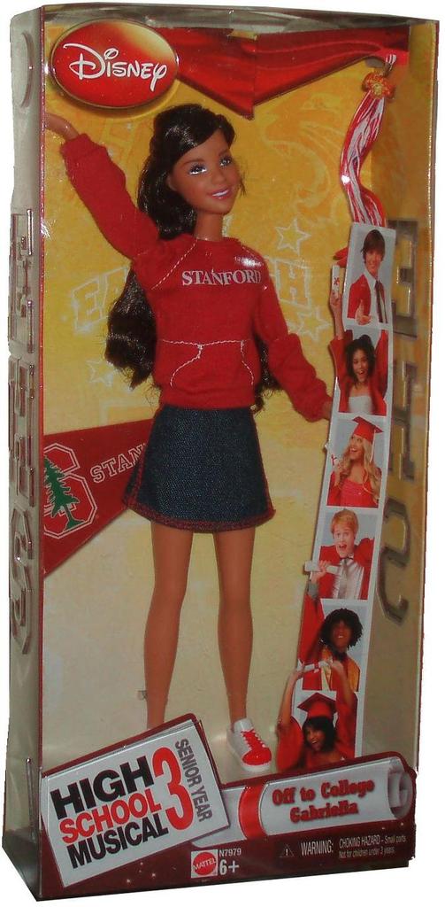 High School Musical 3 Senior Year Doll Off To College Gabriella