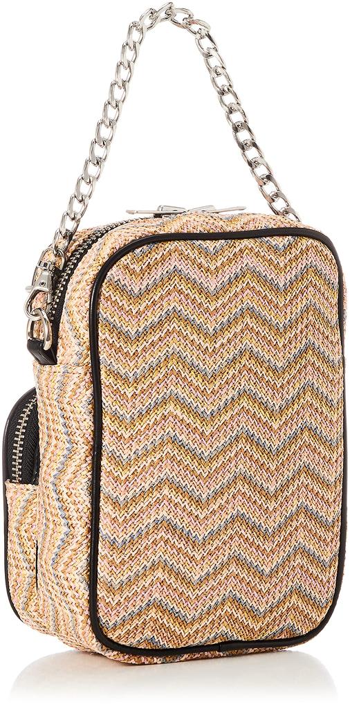 X-girl Faux Leather Piping Shoulder Bag, Women's, Beige, Free Size