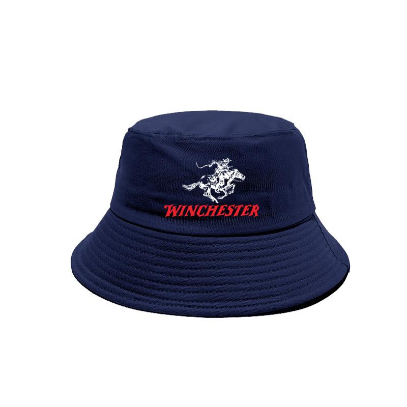Winchester Rifles Bucket Hats Cool Outdoor Cotton Winchester Panama Summer FisherUnisex Bob Hat